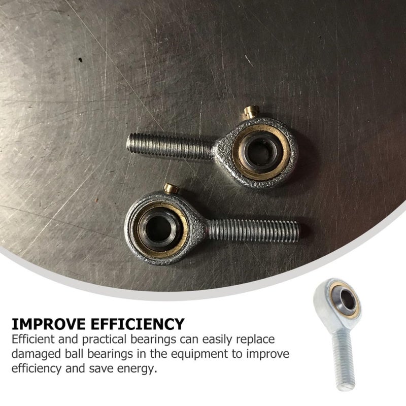 Female Rod End Bearing Right Hand Thread Steel Joint Replacement 10mm - Image 4